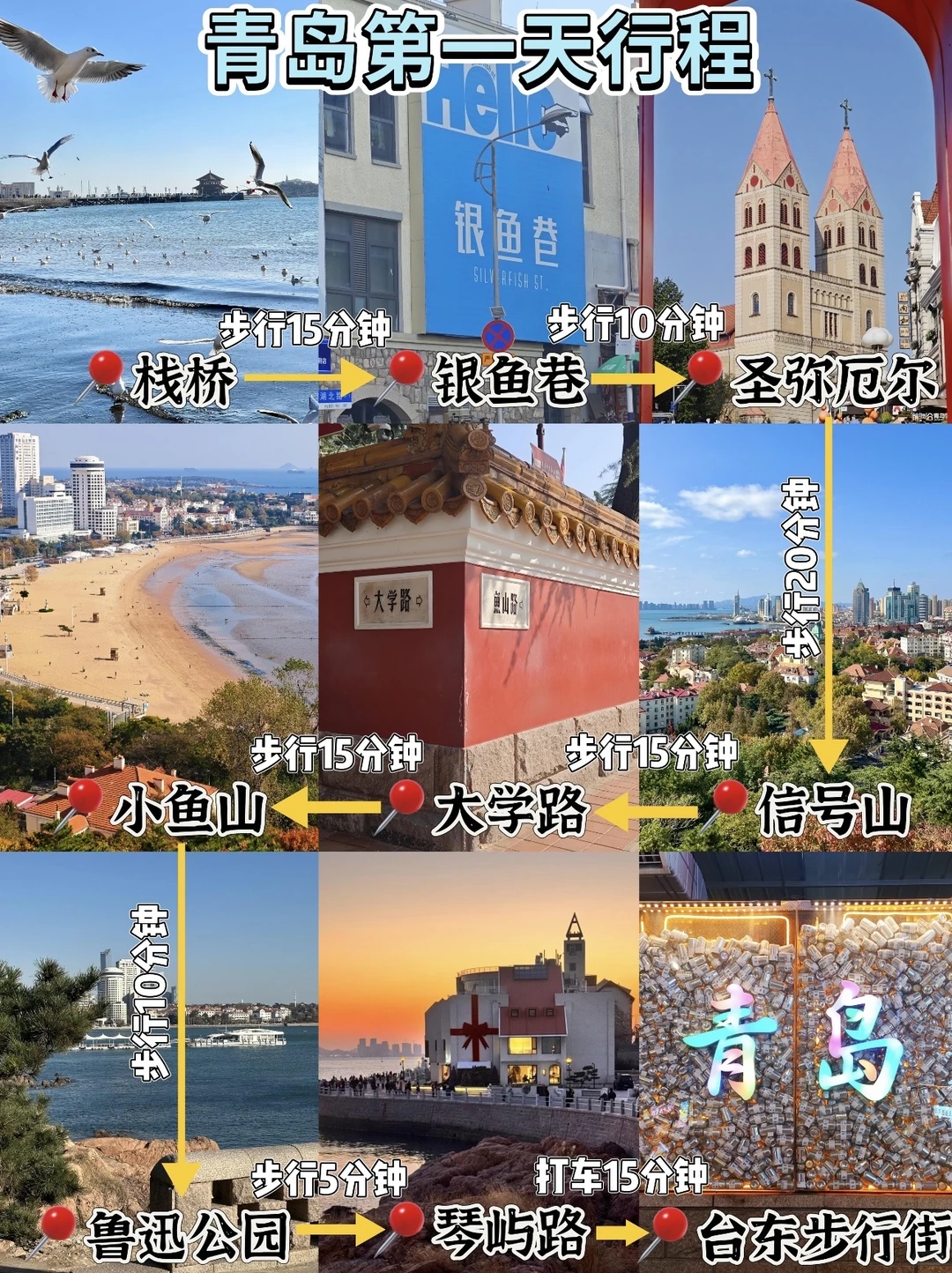 青岛📍两日游 | 保姆级不走回头路逛吃攻略