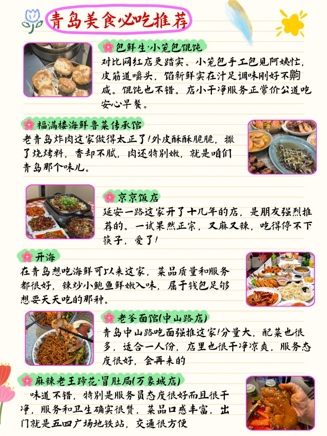 超实用的青岛旅游地图➕攻略📝