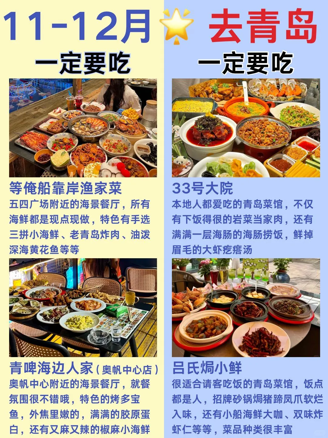 11-12月去青岛旅游保姆级攻略直接拿下💁‍♀️