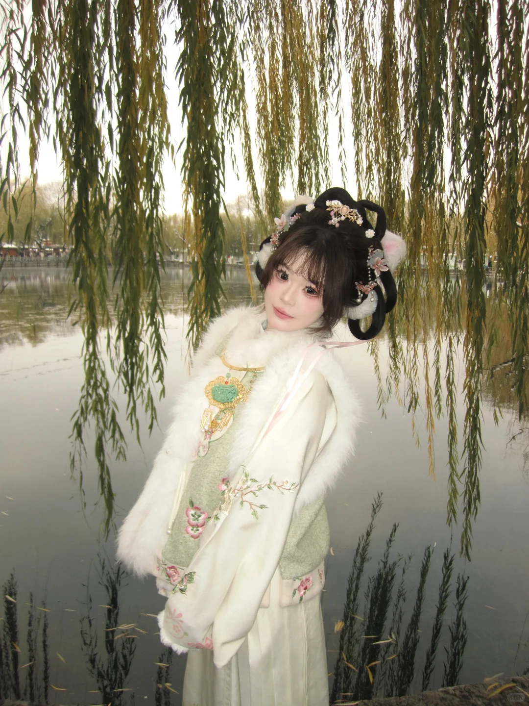 济南陪拍📷女儿心总如水～（阴天初雪版）