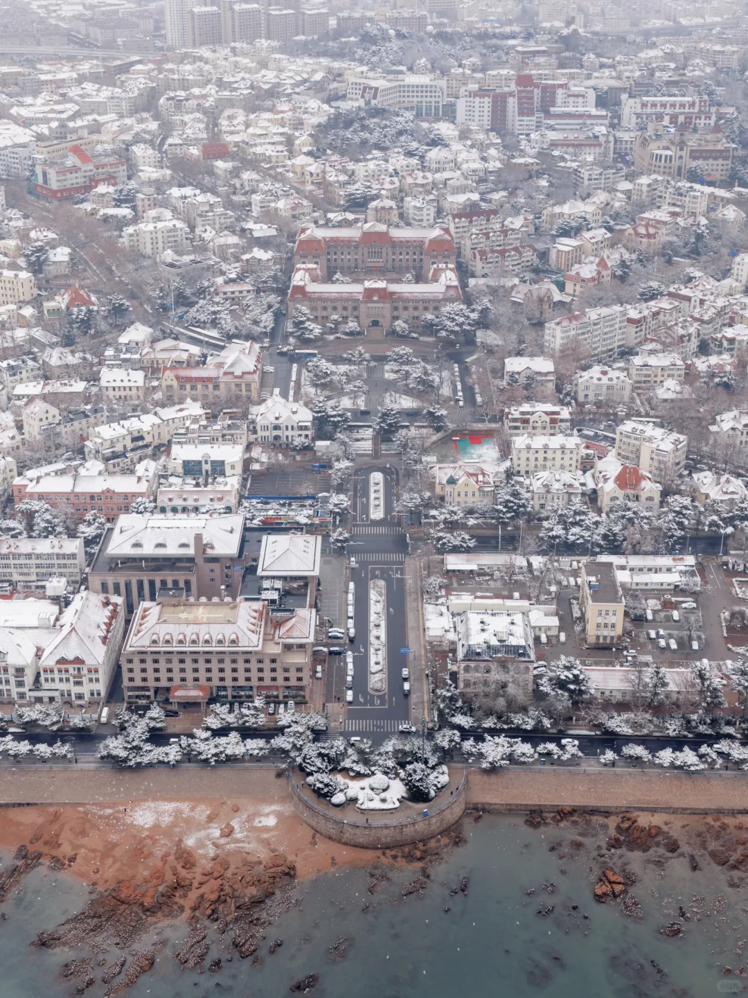 一觉醒来❄️青岛变成了冰岛