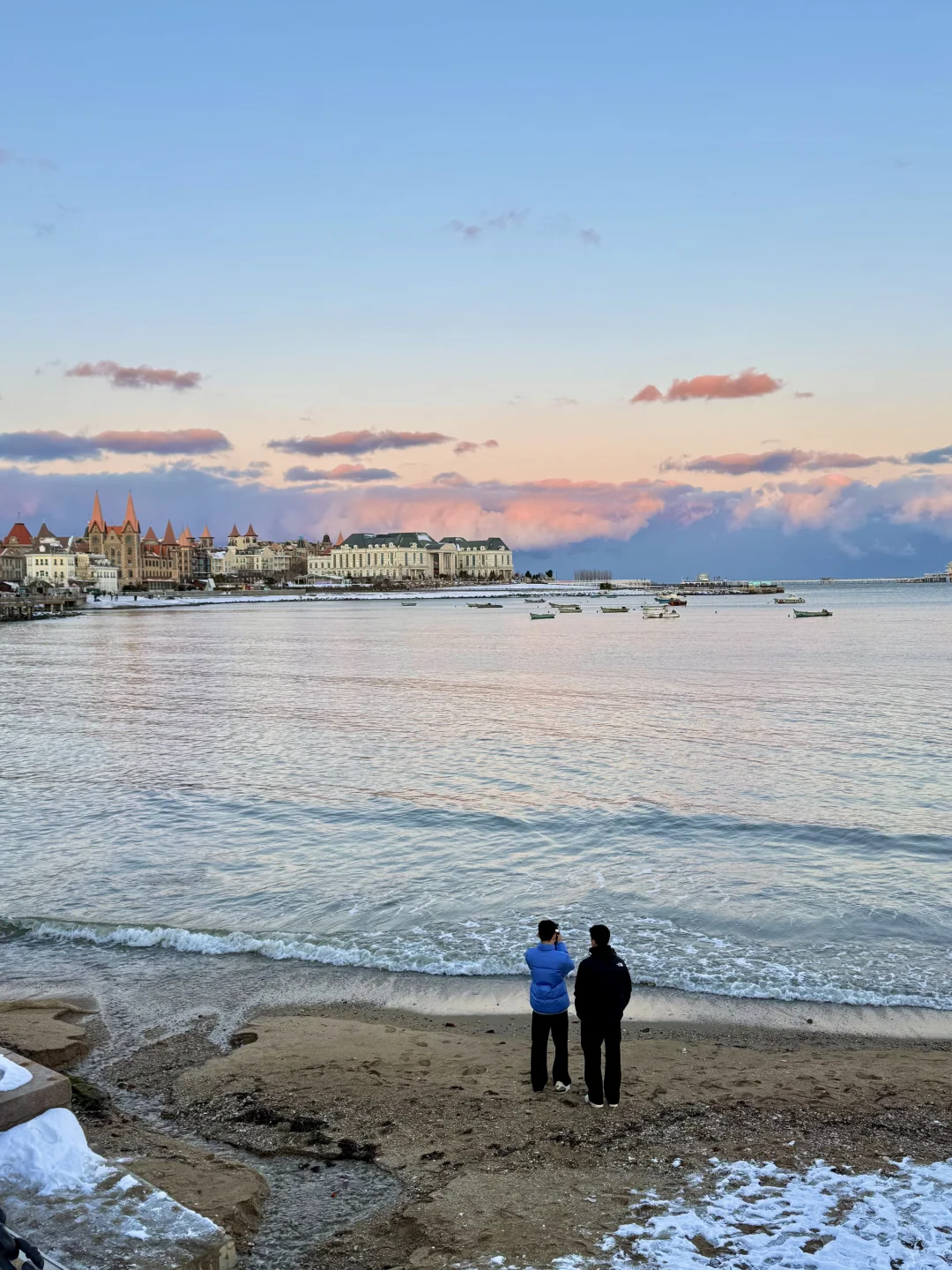 “后来我逢人便说，烟台的冬天有多美❄️”