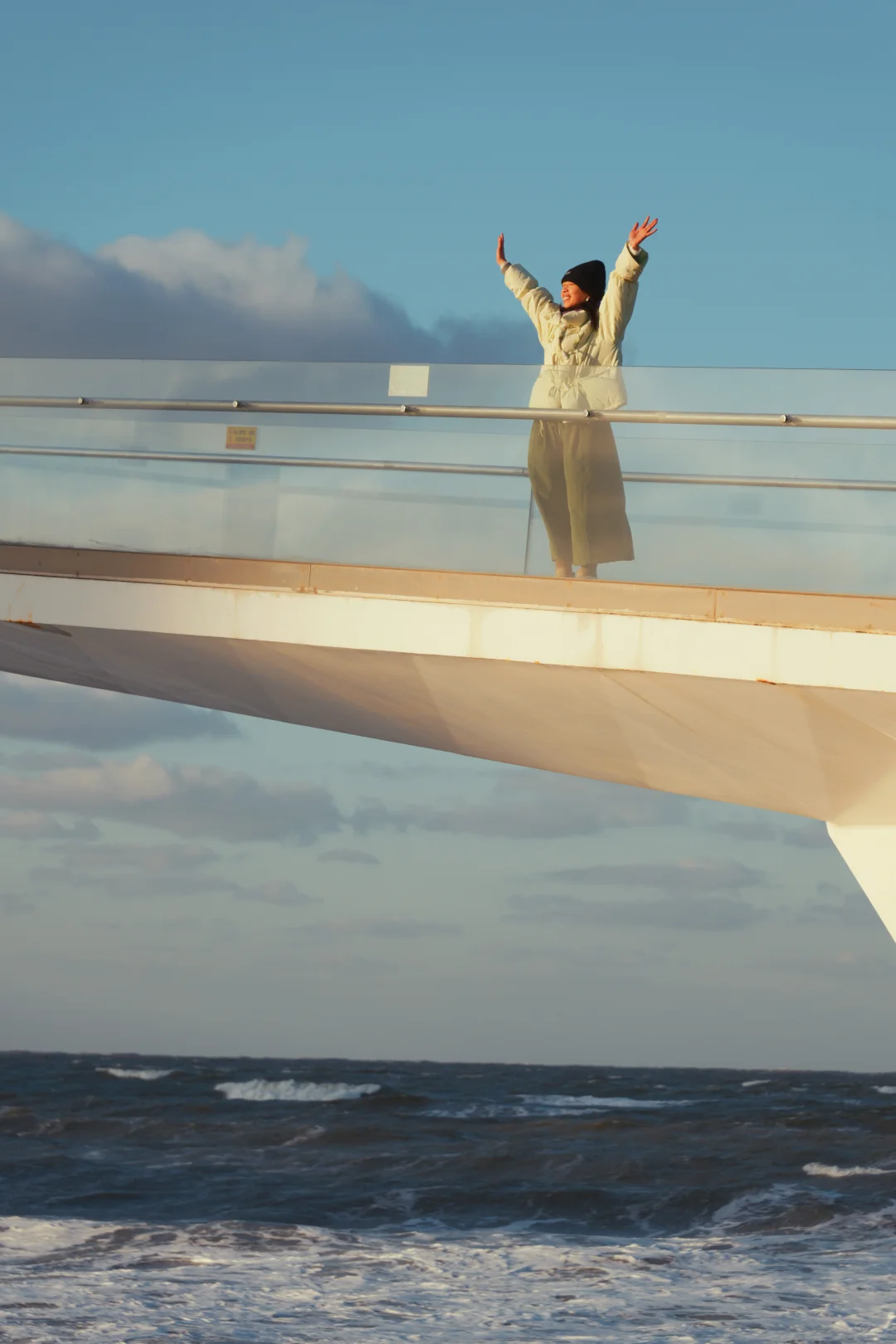 第二次来烟台，被金沙滩的落日美哭了