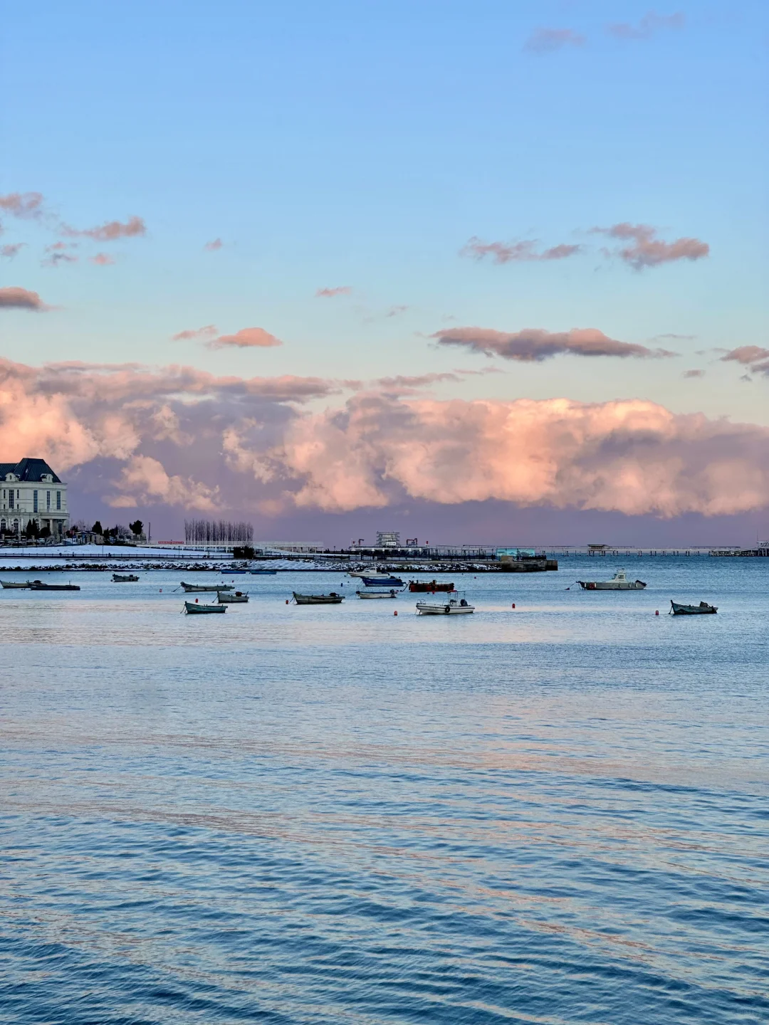 “后来我逢人便说，烟台的冬天有多美❄️”