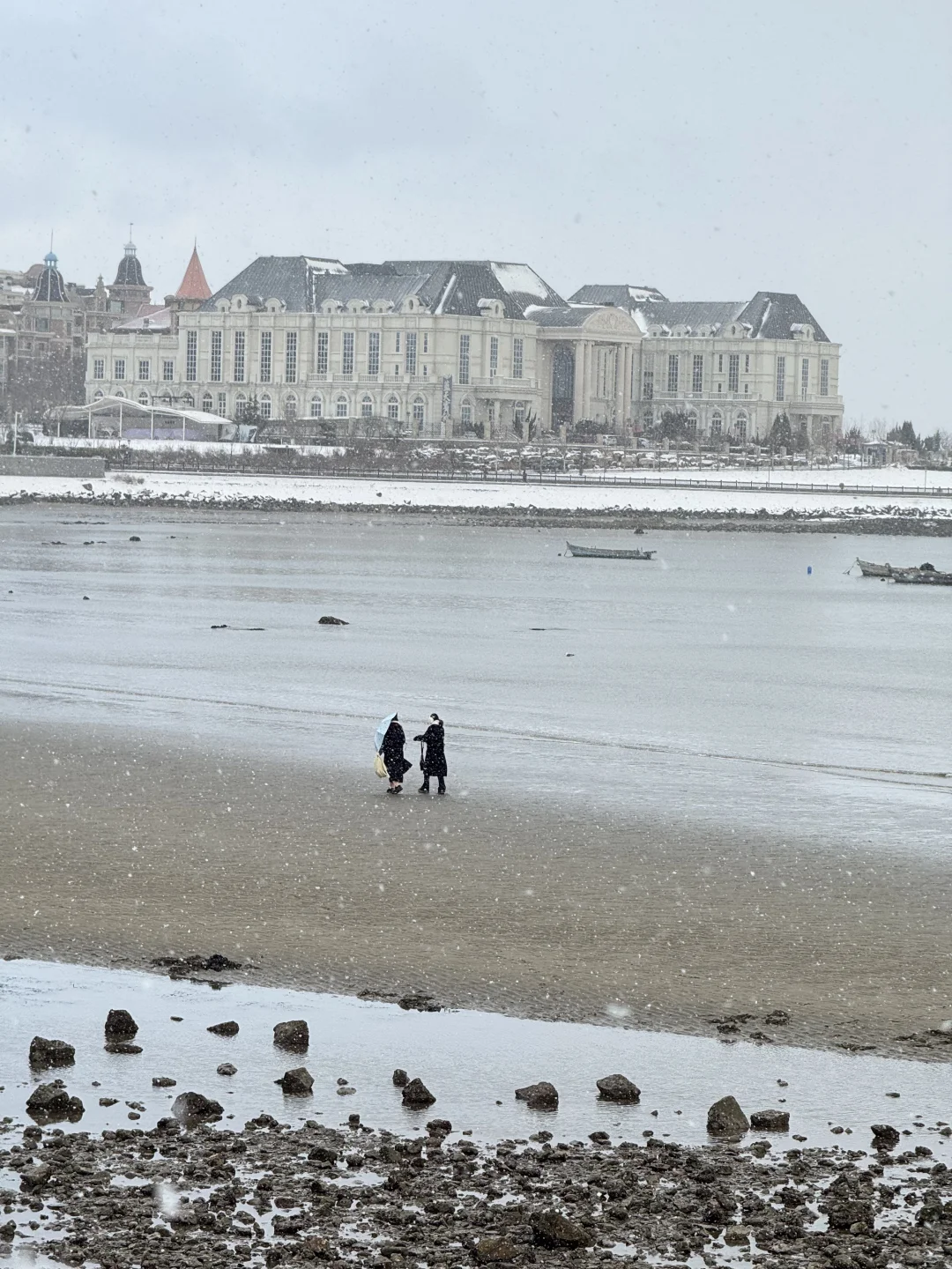 “后来我逢人便说，烟台的冬天有多美❄️”