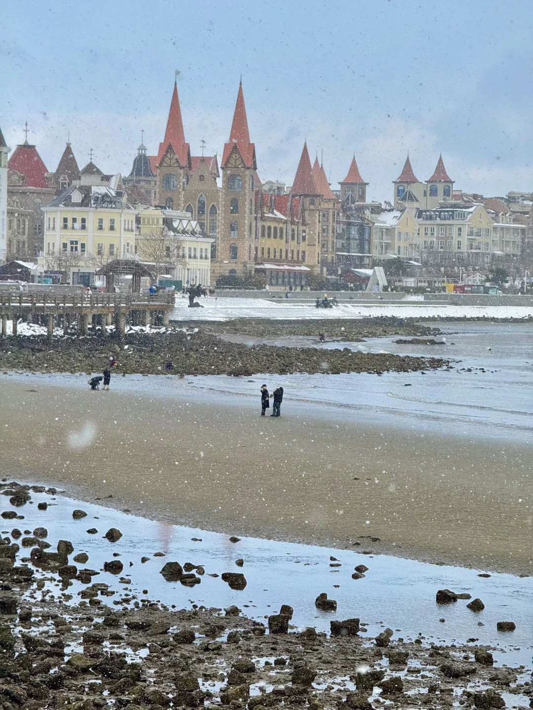 “后来我逢人便说，烟台的冬天有多美❄️”