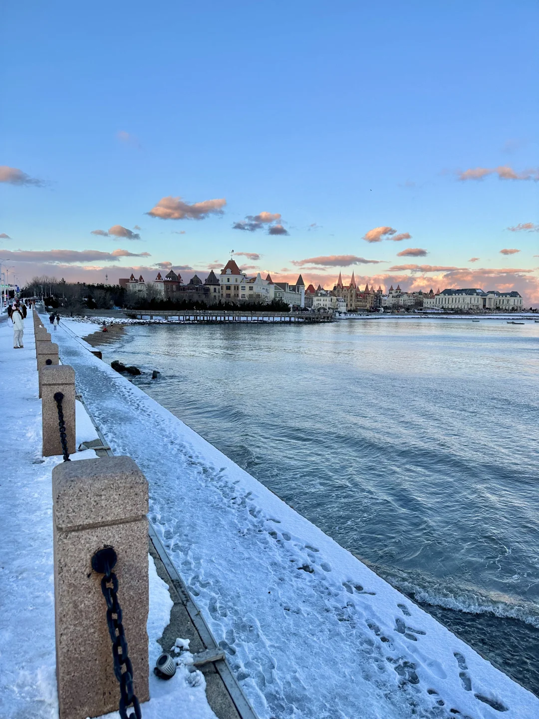 “后来我逢人便说，烟台的冬天有多美❄️”