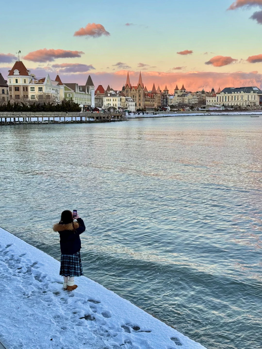 “后来我逢人便说，烟台的冬天有多美❄️”