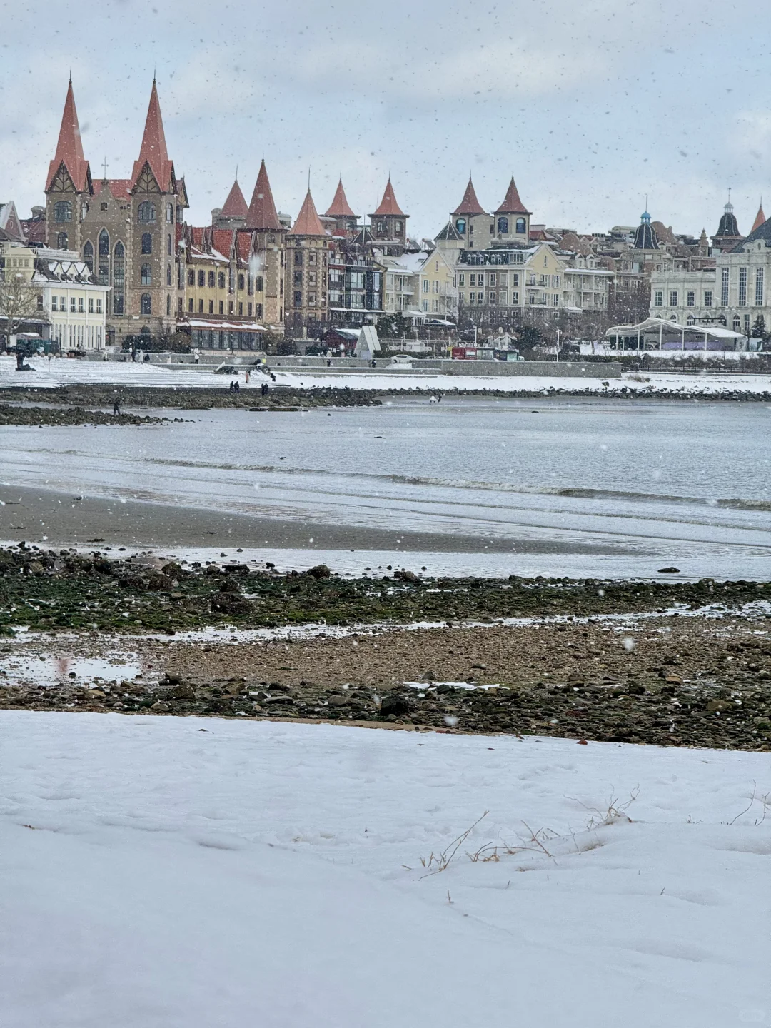 “后来我逢人便说，烟台的冬天有多美❄️”