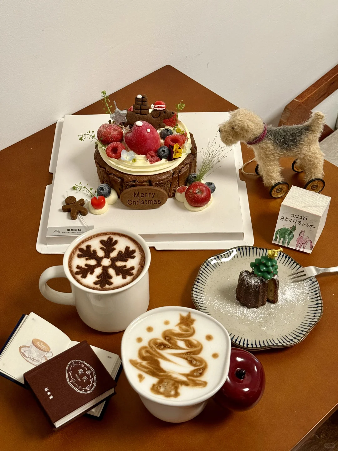 在济南提前过圣诞With my sis 🫶🏻🎂😋