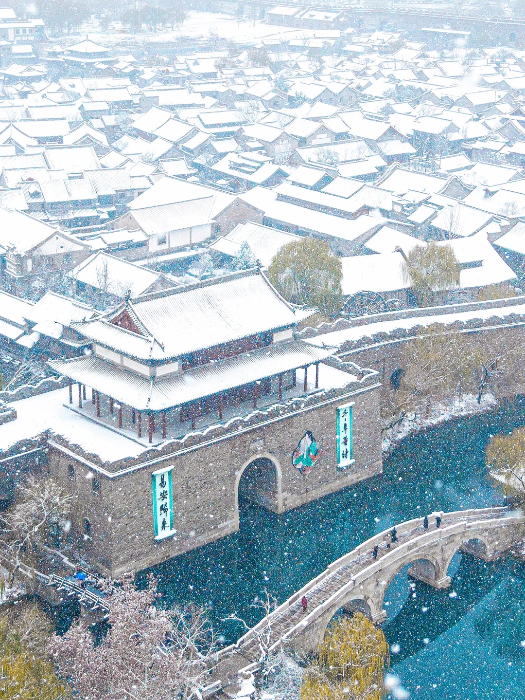 老舍没骗我❗️下雪的济南真的美疯了‼️‼️