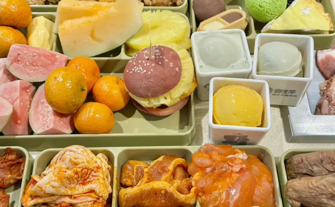 济南的！新开的！旋转自助烤肉！！！