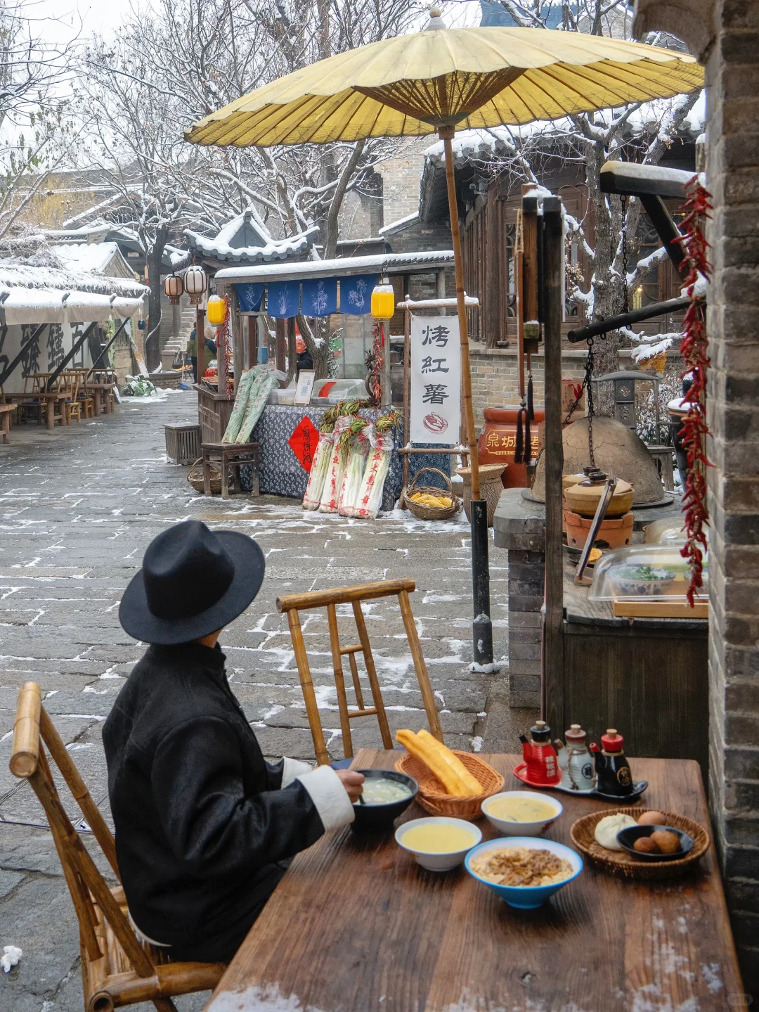 老舍没骗我❗️下雪的济南真的美疯了‼️‼️