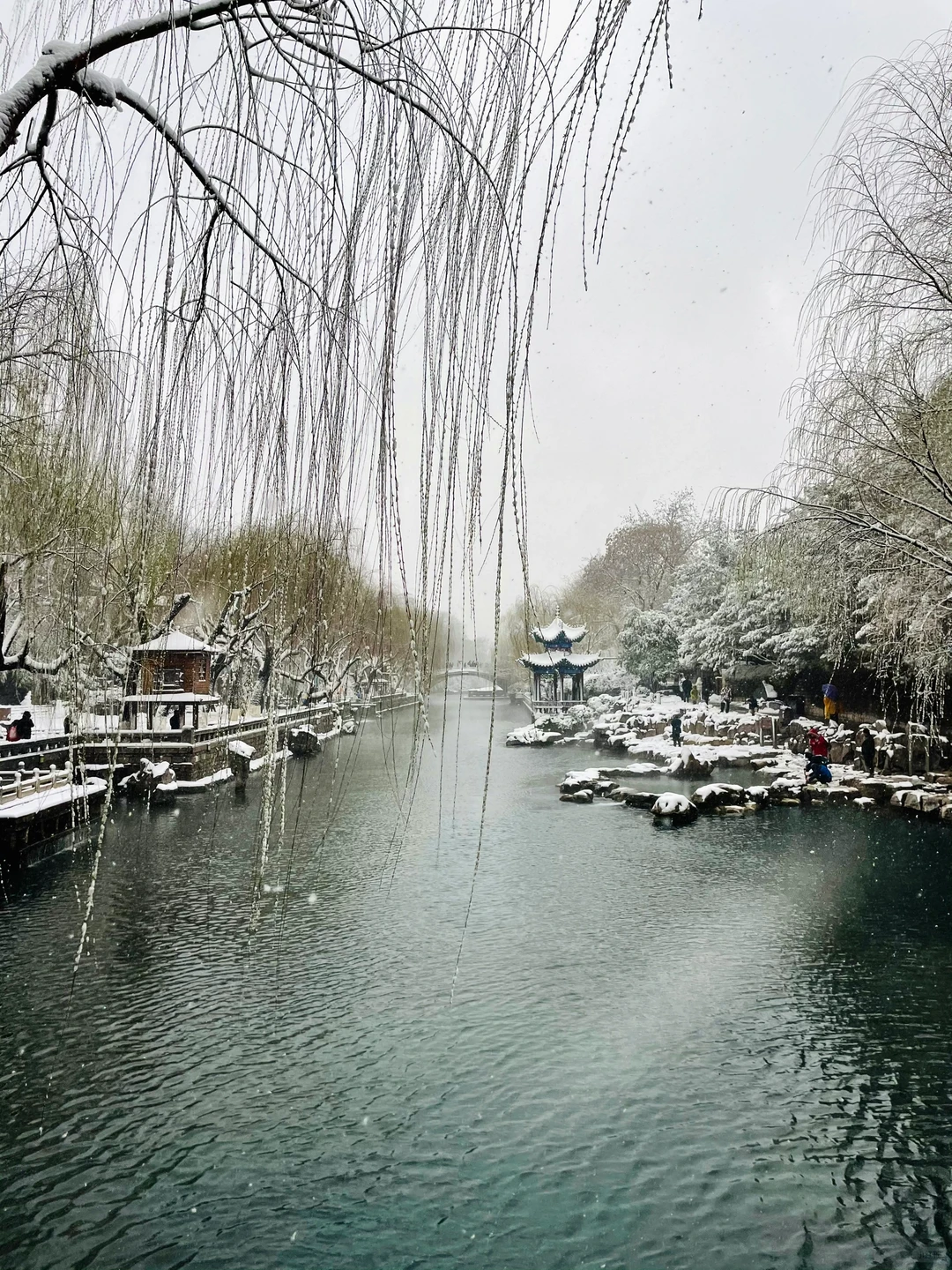 暴雪中的济南府已经美到了next level