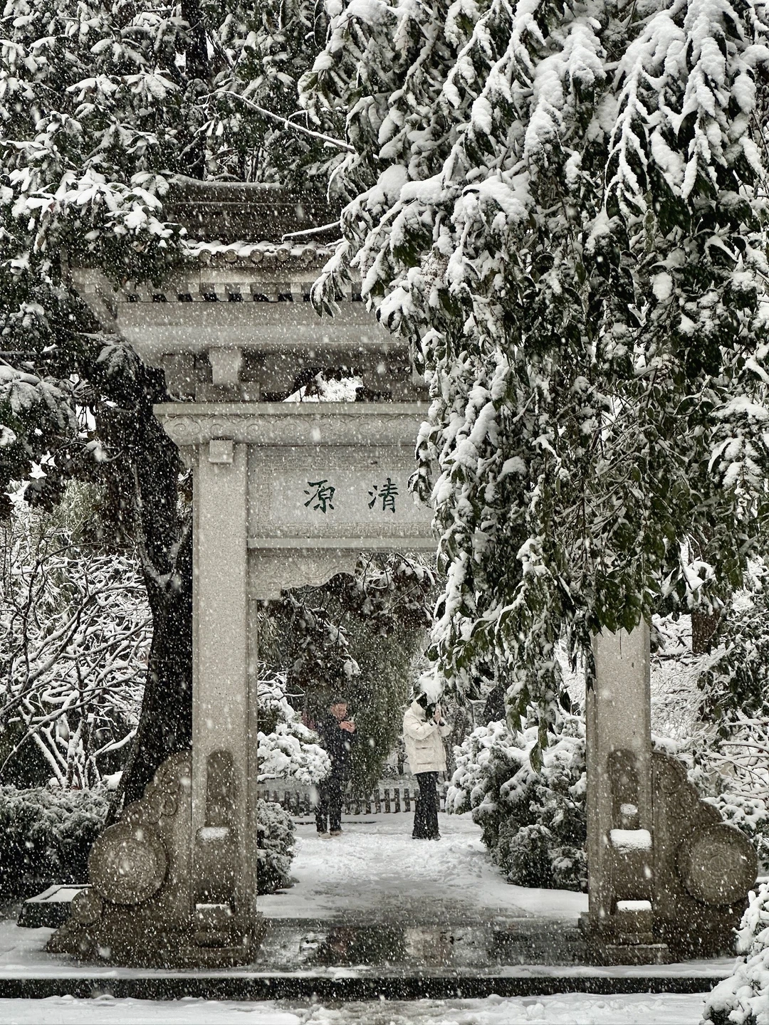 济南！雪中趵突泉杀疯了！！！！！！！！！！！！