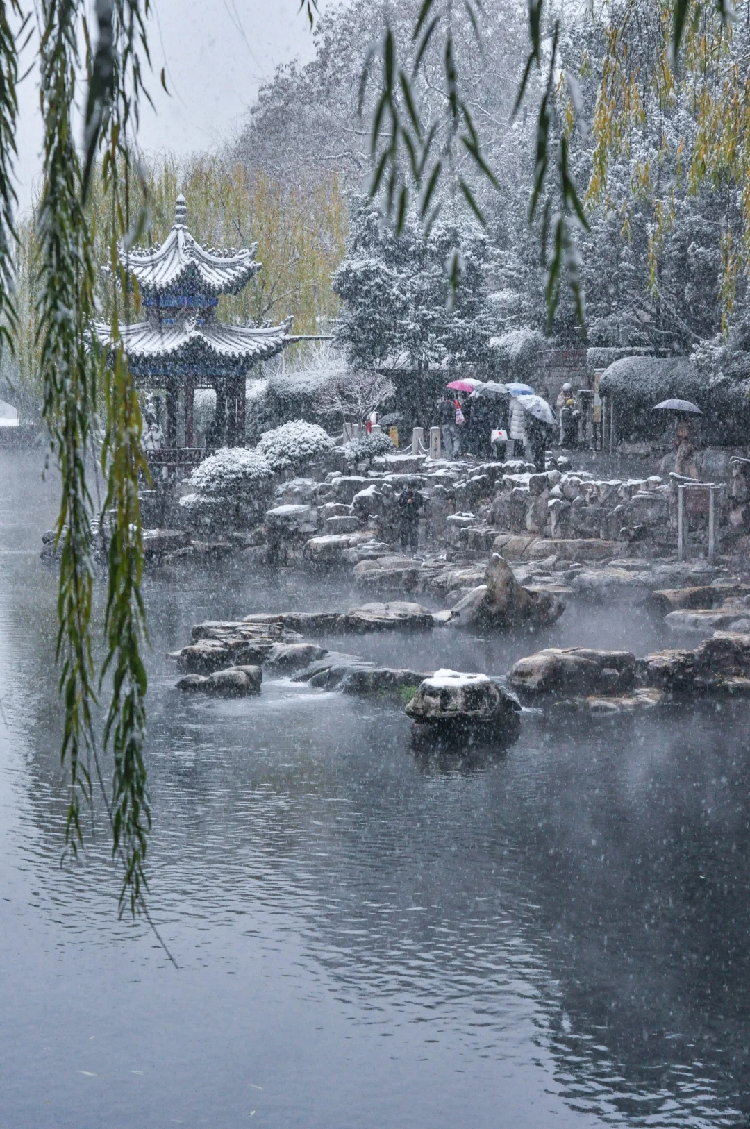 “这就是冬天的济南”