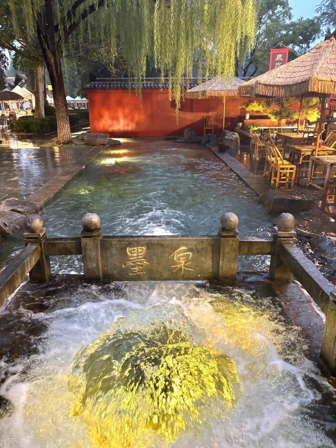 没来章丘之前，真没见过这样壮观的泉水