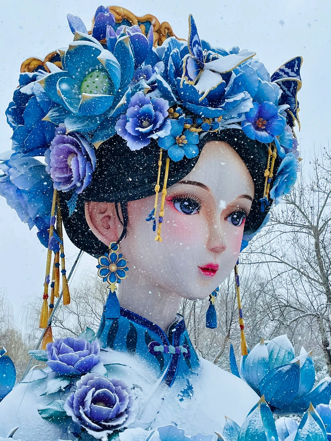 暴雪中的济南府已经美到了next level