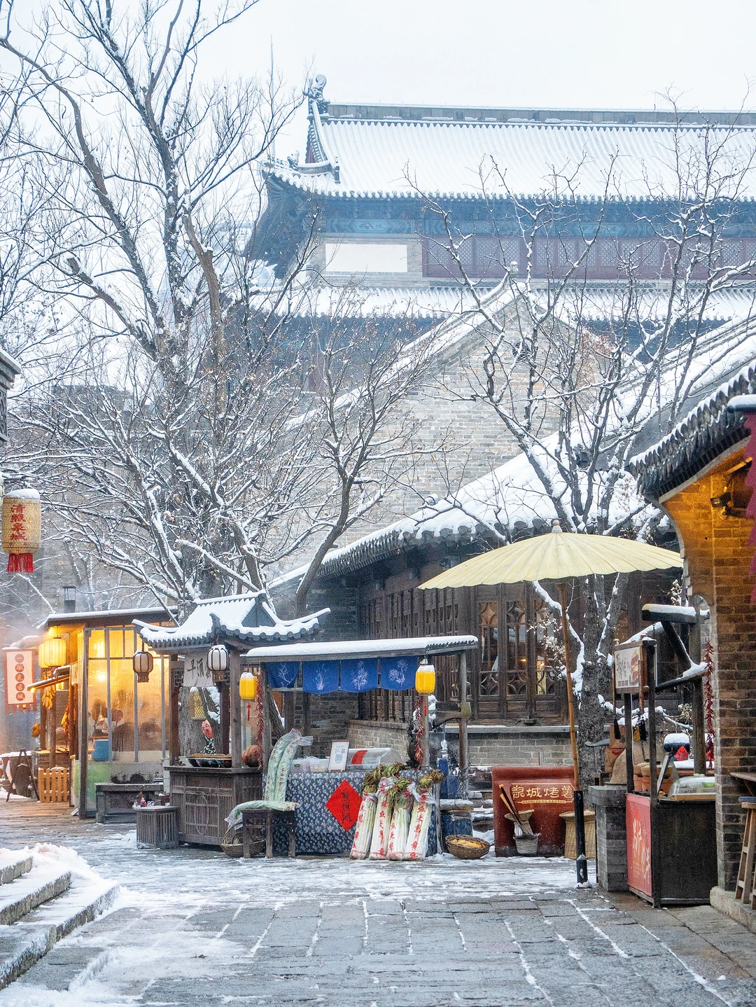 老舍没骗我❗️下雪的济南真的美疯了‼️‼️