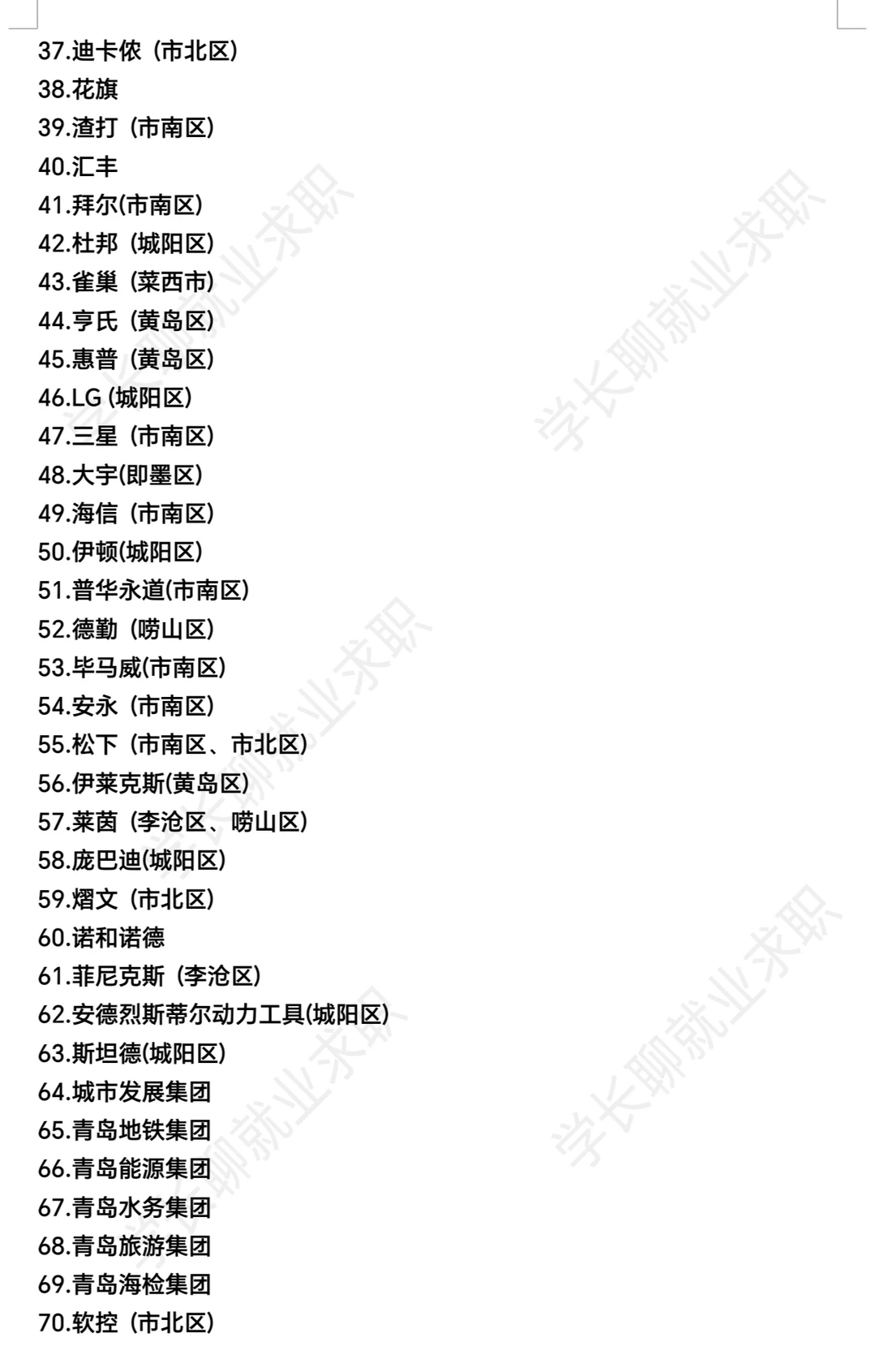 山东青岛济南好公司待遇汇总❗❗❗