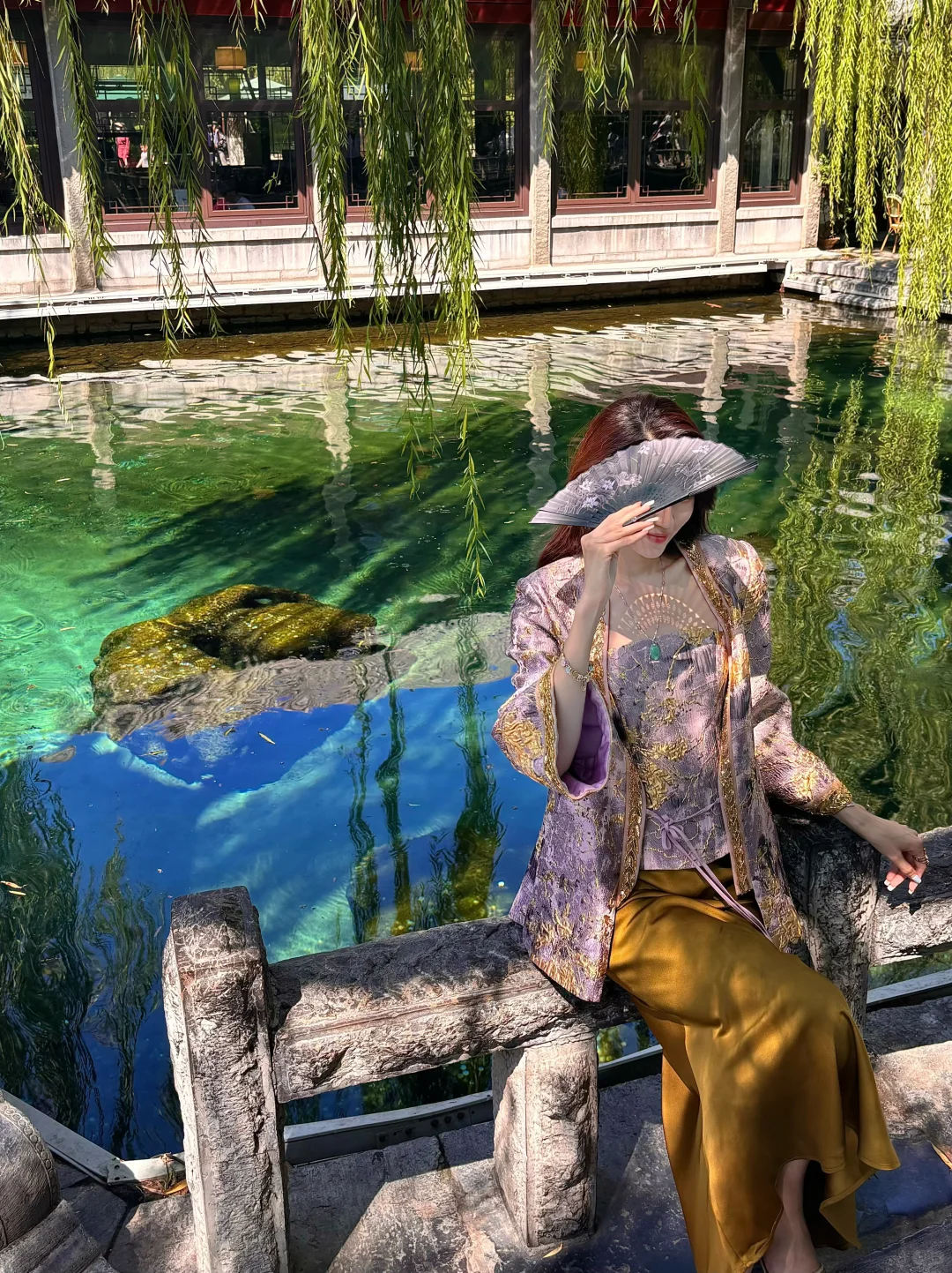 入秋后的济南好美🩵 （趵突泉绝美隐藏机位）