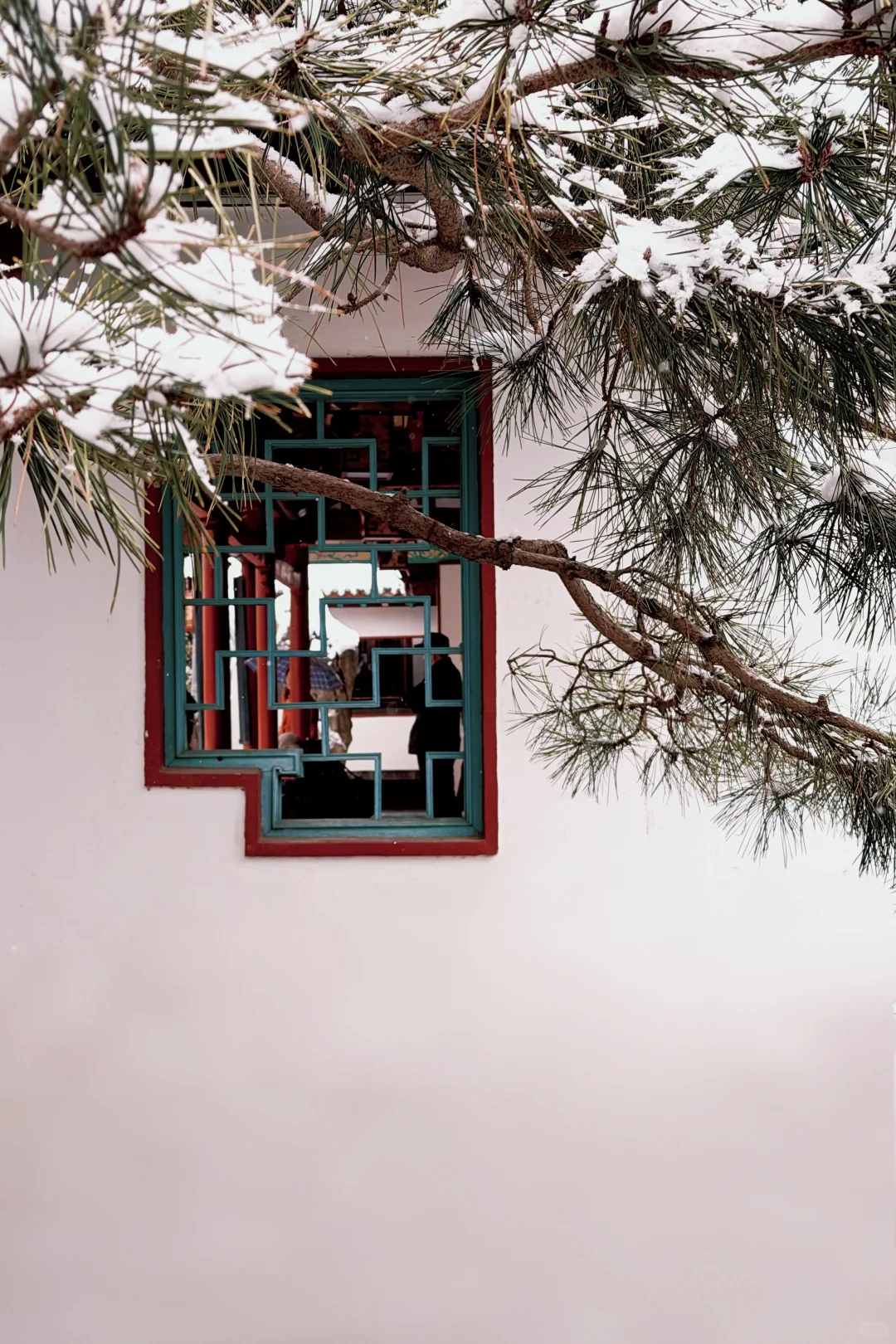 济南12.13实况，暴雪中的趵突泉已经美疯了