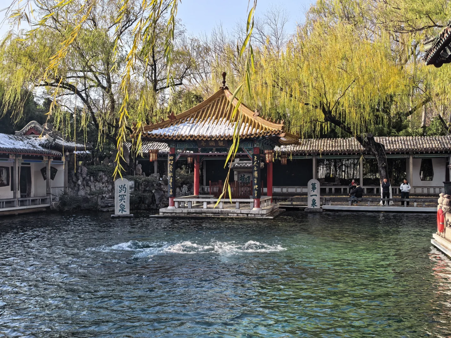 12月15日趵突泉实况