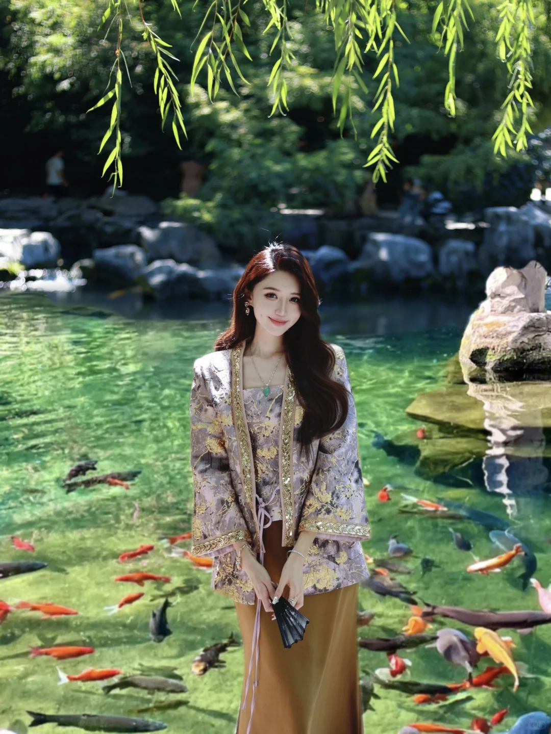 入秋后的济南好美🩵 （趵突泉绝美隐藏机位）