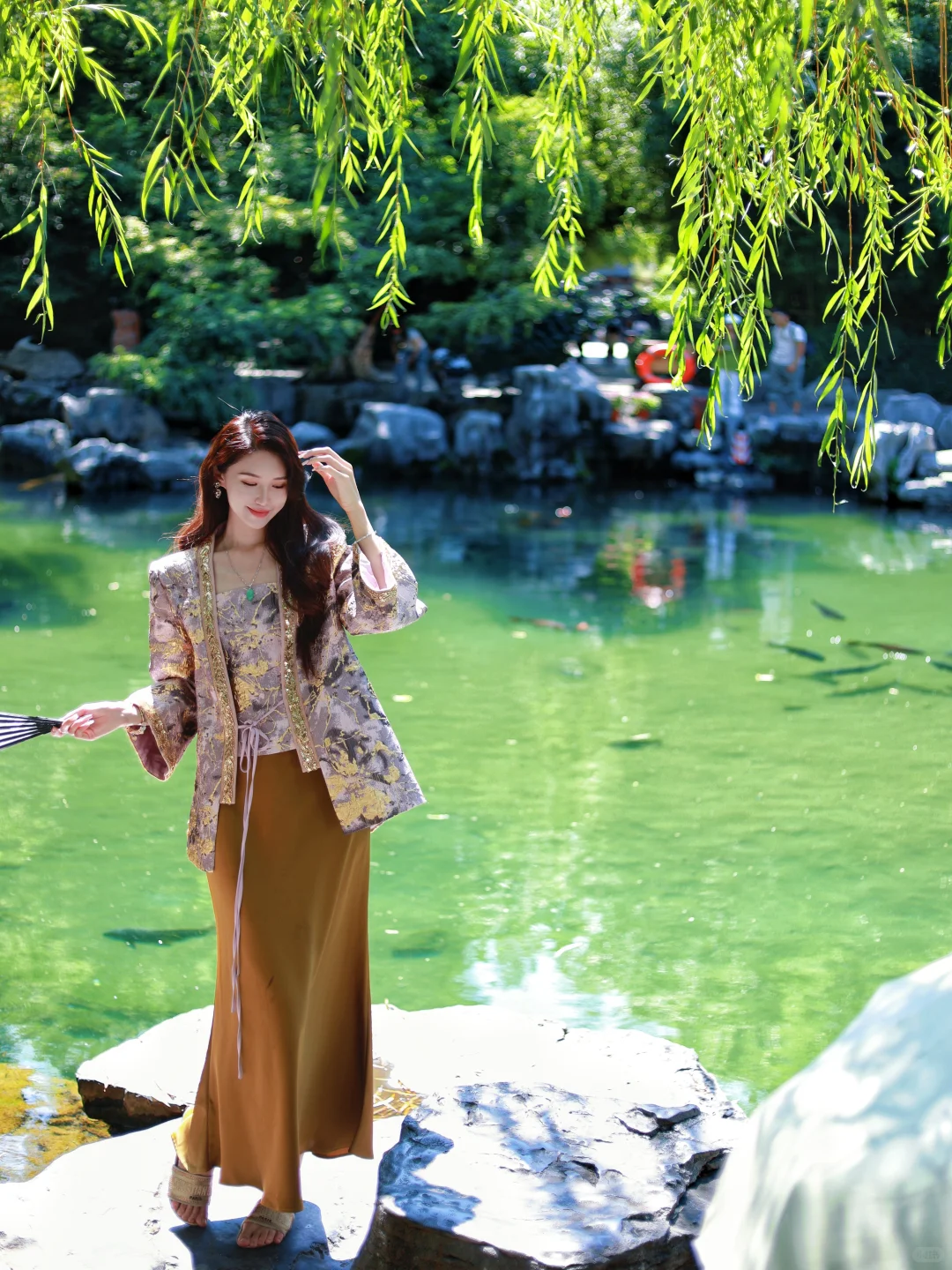 入秋后的济南好美🩵 （趵突泉绝美隐藏机位）