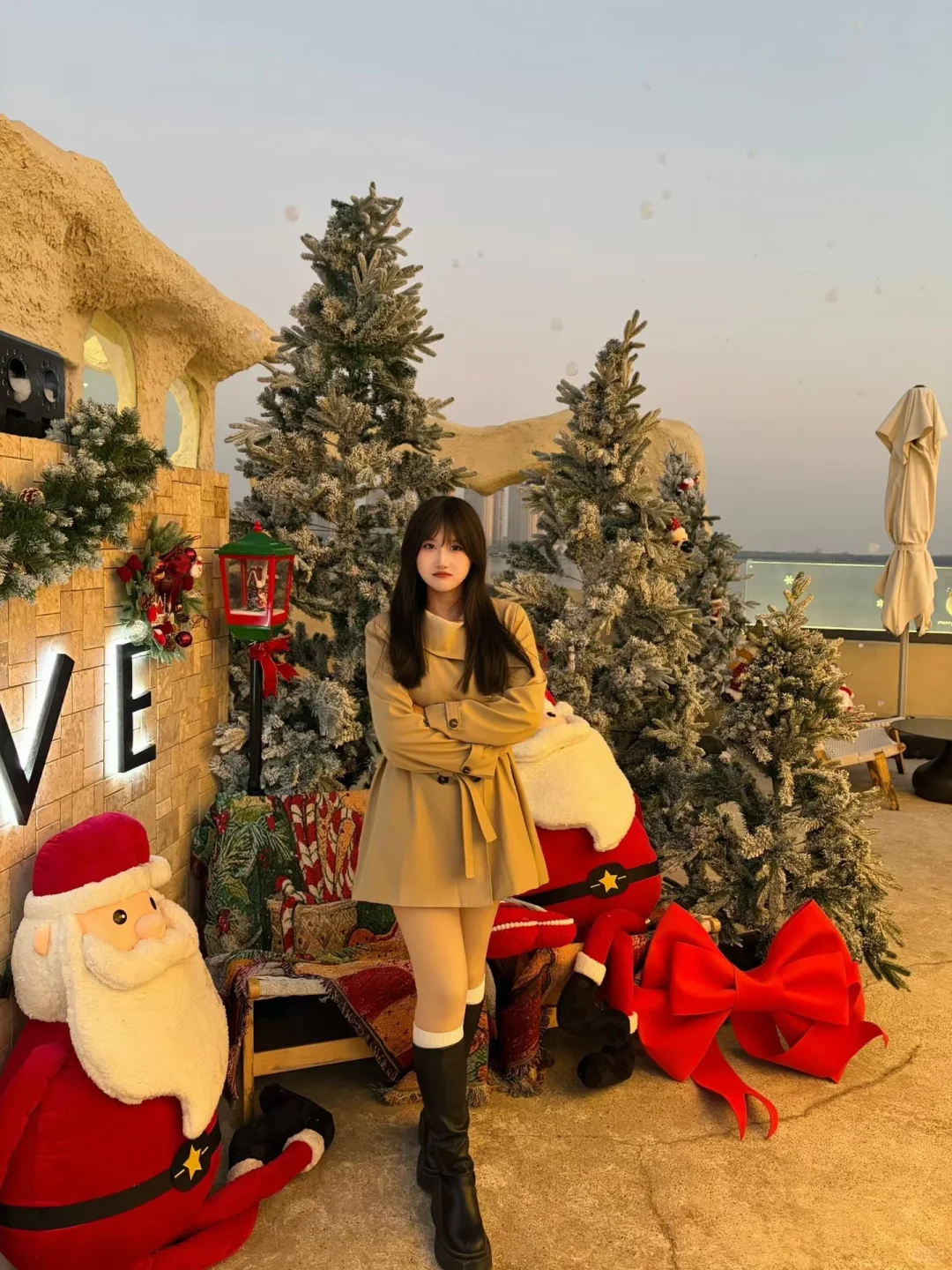 青岛陪拍｜定格海边日落的氛围感