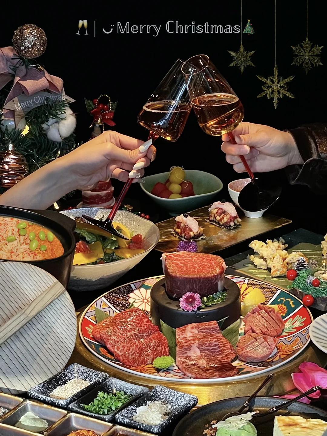 济南Dating好饭🥂☃︎꙳🎅🏼圣诞氛围已就位