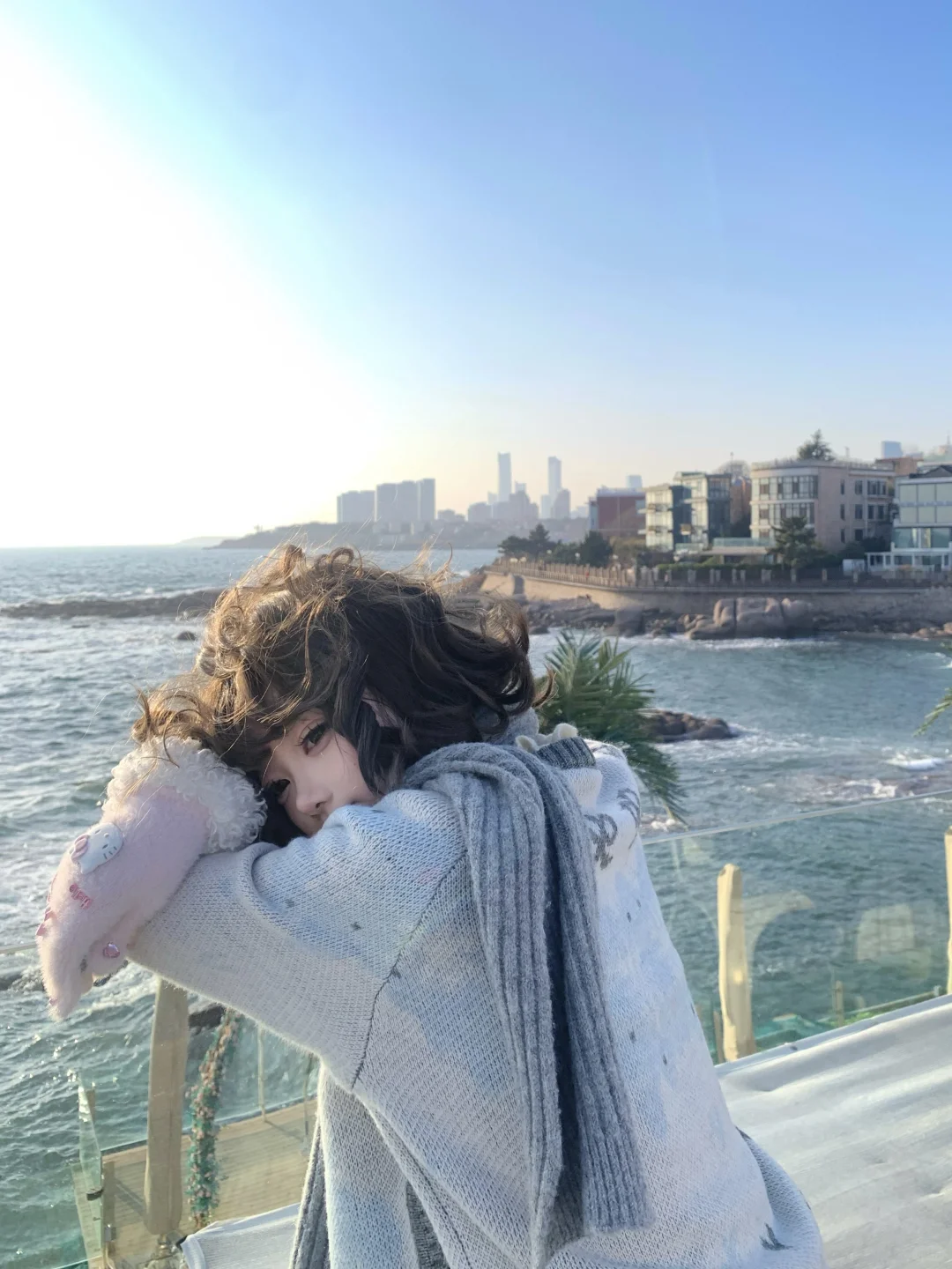 秋冬不露腿穿搭合集🌊青岛好美～下次还来！