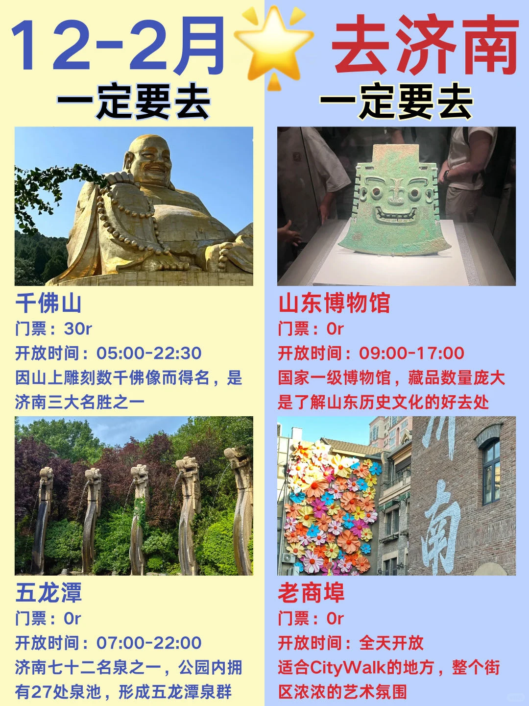 12~2🈷️济南旅游保姆级攻略直接拿下💁‍♀️