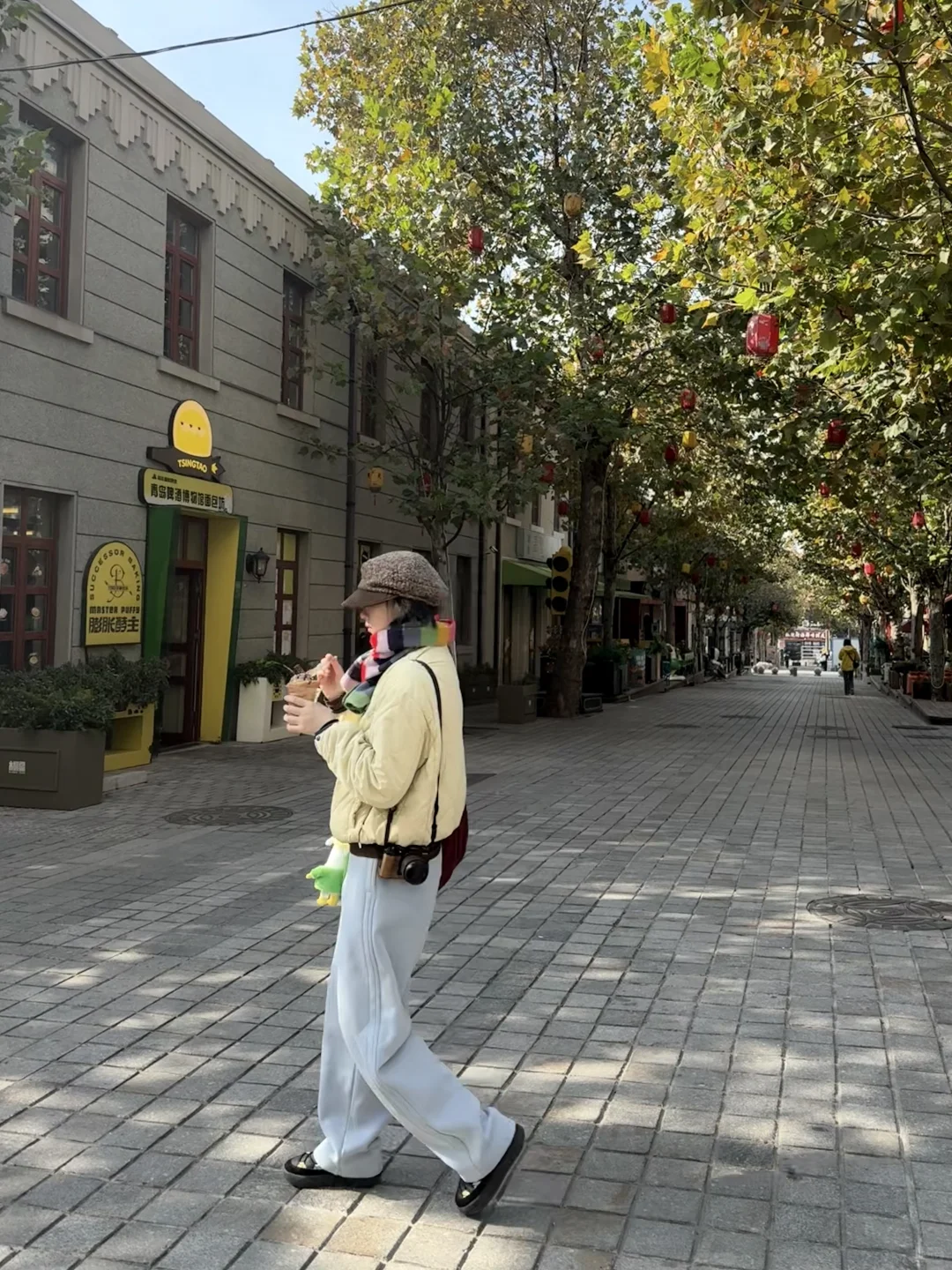 青岛旅行穿搭｜适配海与风的保暖松弛感^～