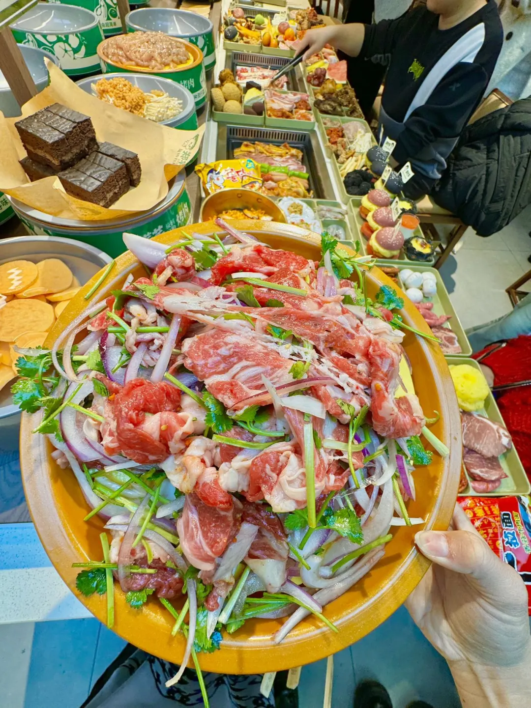 济南的！新开的！旋转自助烤肉！！！