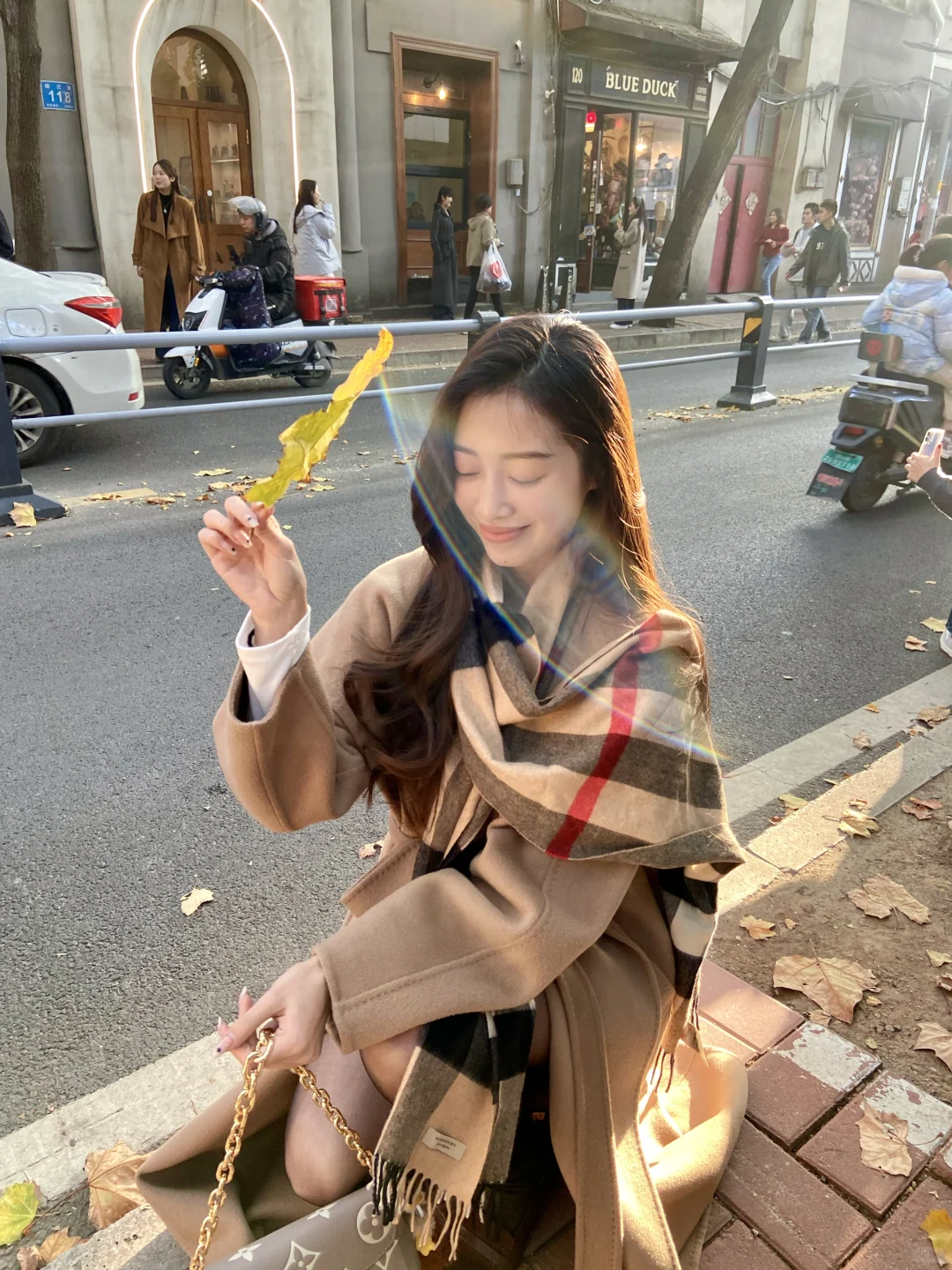 拍到了经三路的秋天🍂