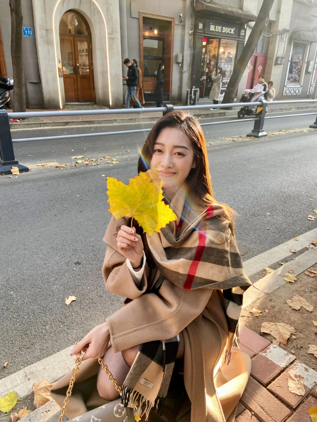 拍到了经三路的秋天🍂