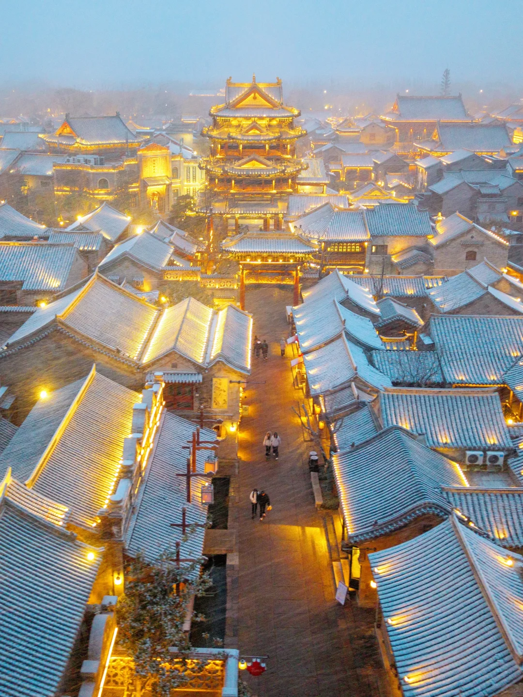 老舍没骗我❗️下雪的济南真的美疯了‼️‼️