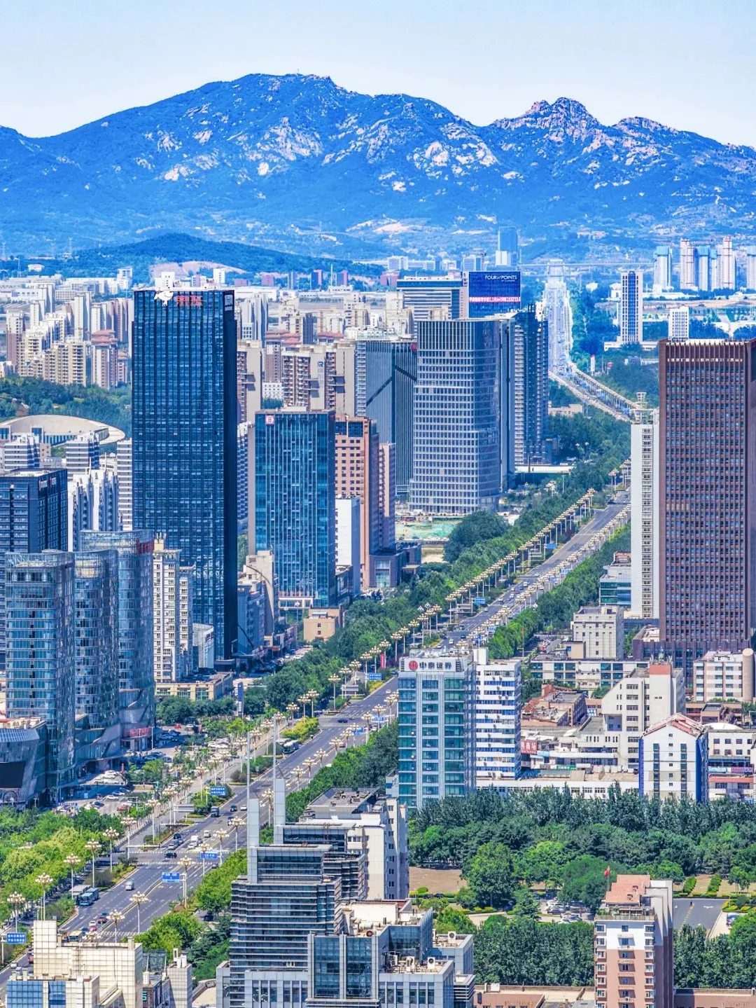 中国北方第一地级市 烟台市各区城建图片