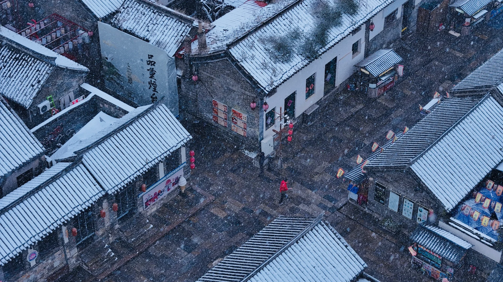 雪中的烟台，真的赢麻了‼️