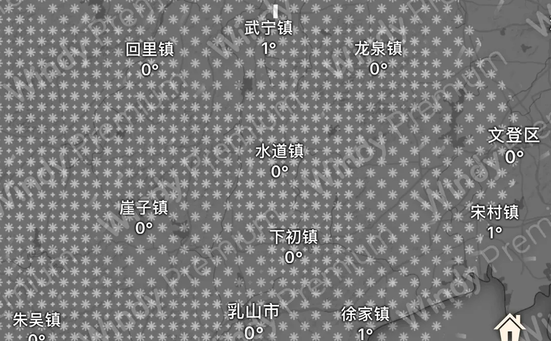 蹲下12月16-27号烟台天气及降雪❄️通知📢