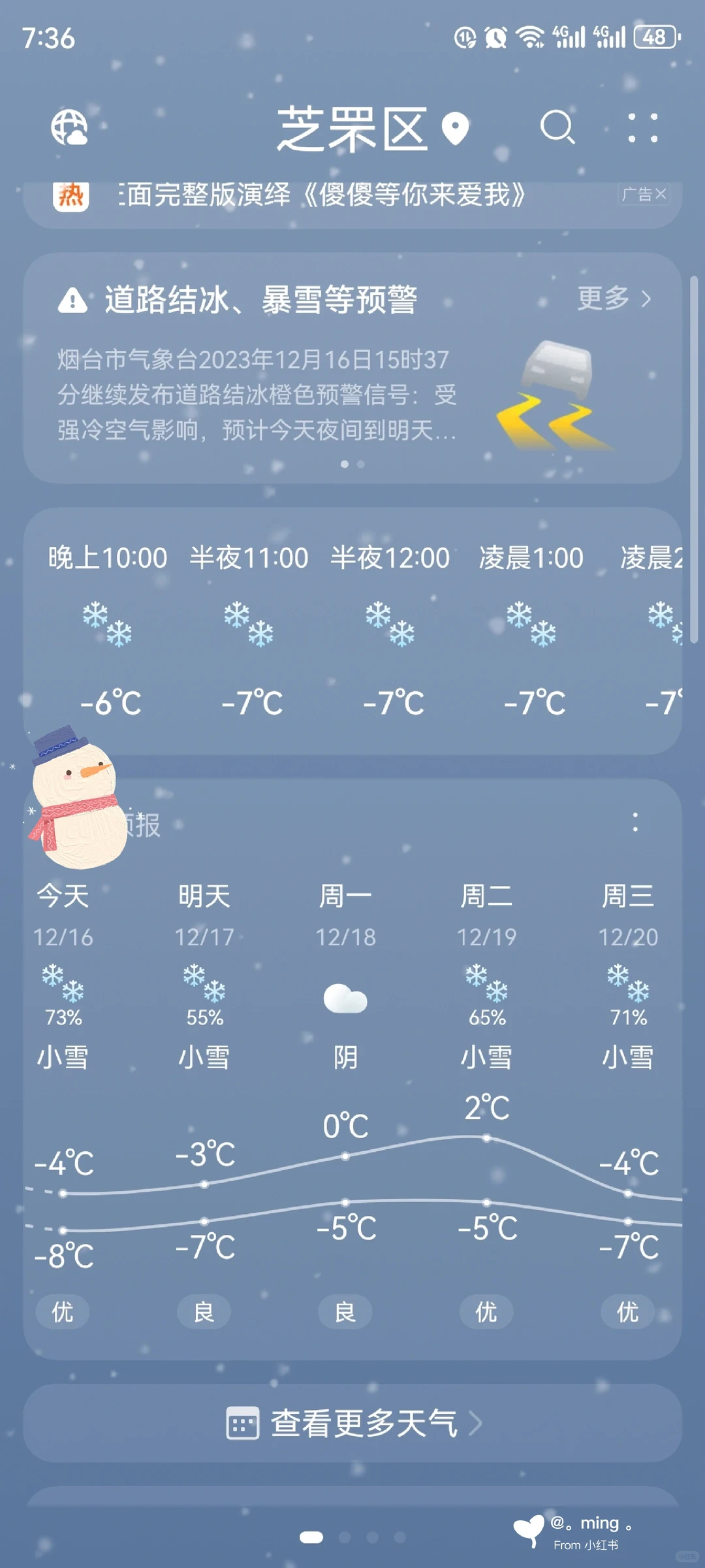 都快不认识雪这个字了 | 烟台雪报1