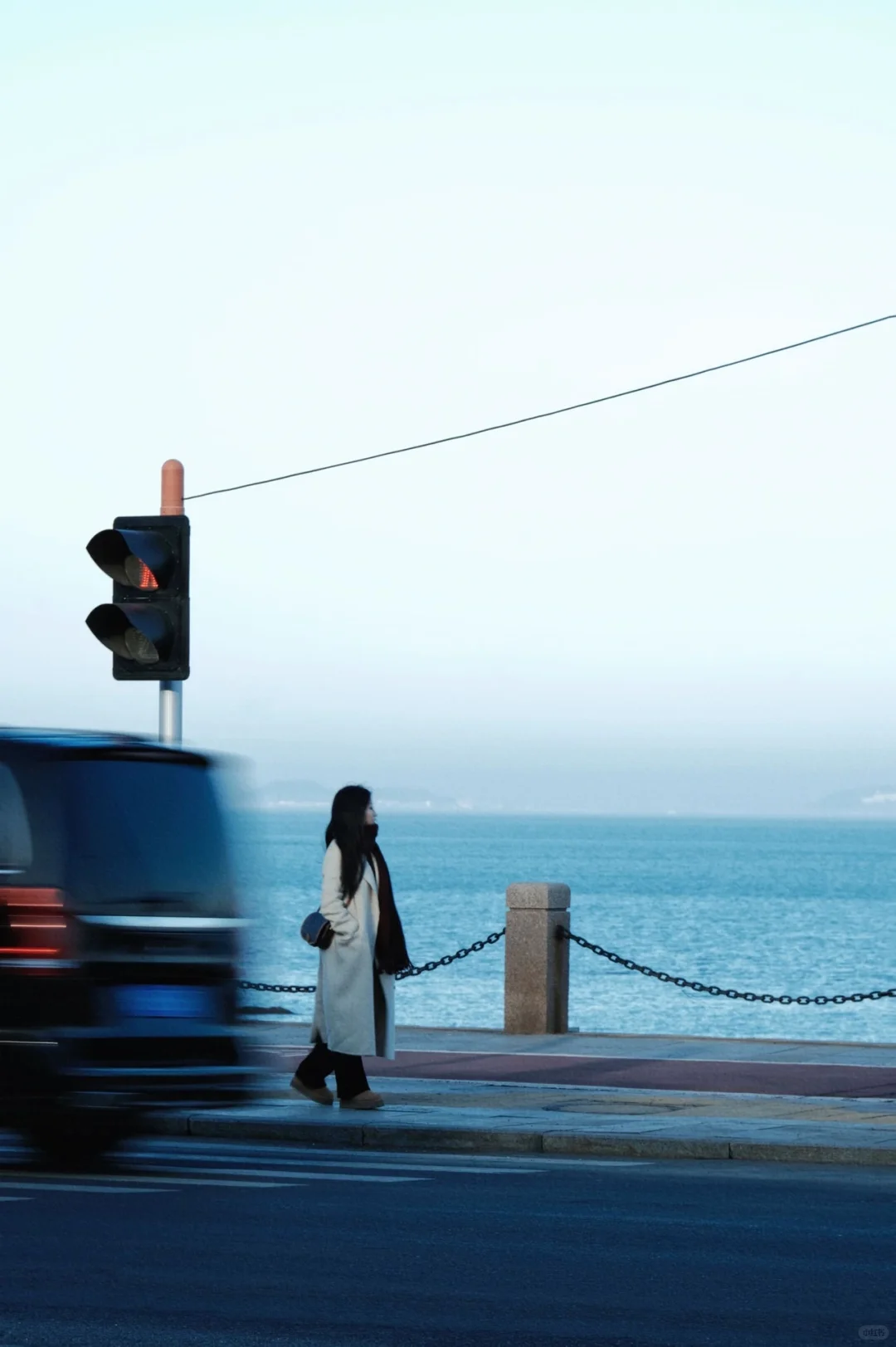 到欧洲了 跟烟台似的