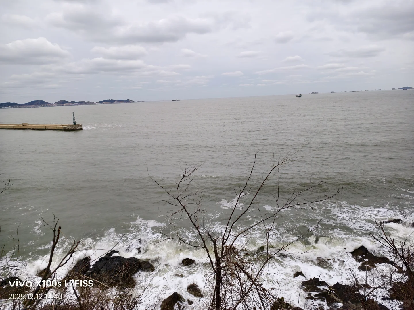 烟台好冷，也好冷清