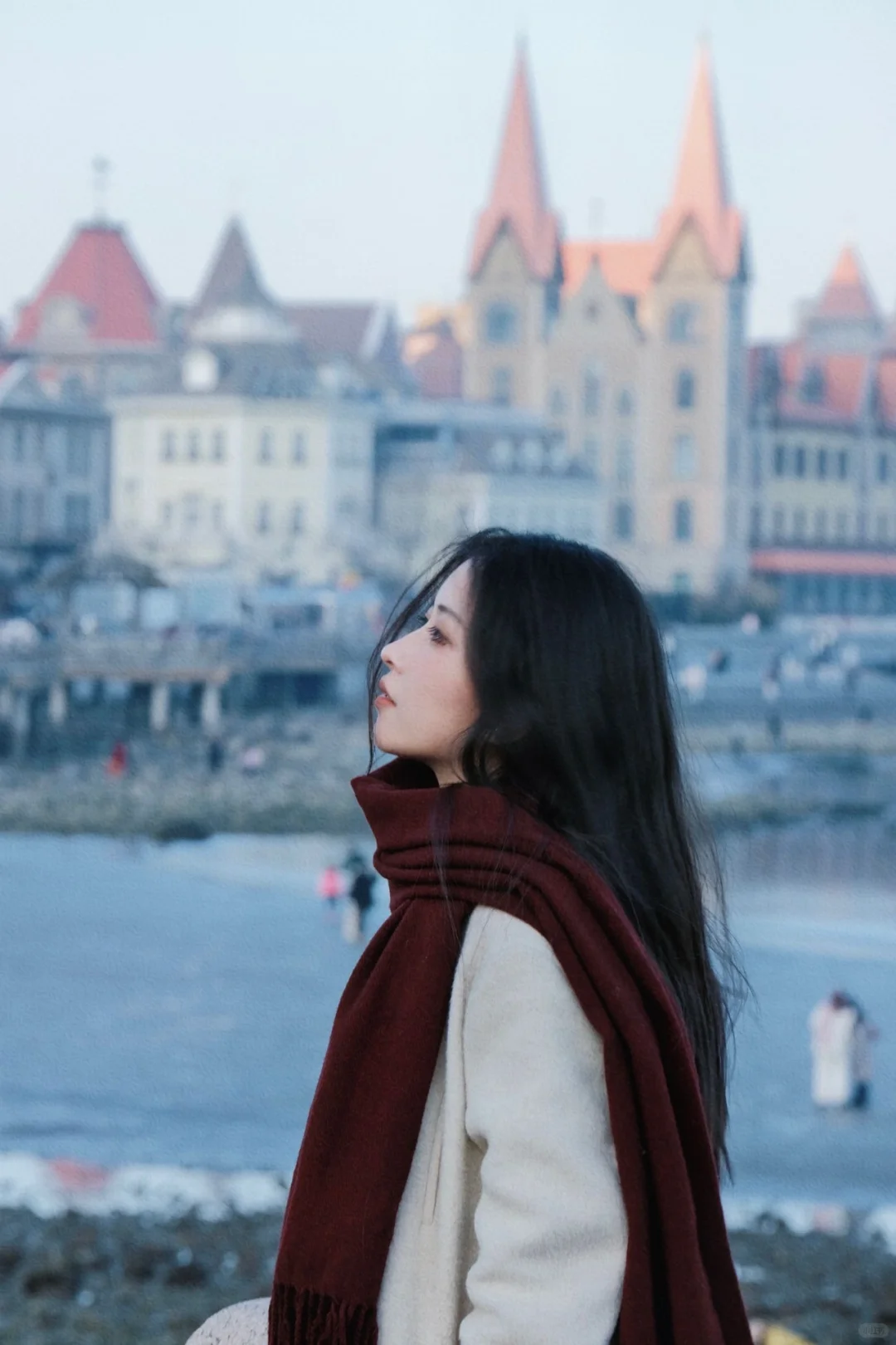 到欧洲了 跟烟台似的