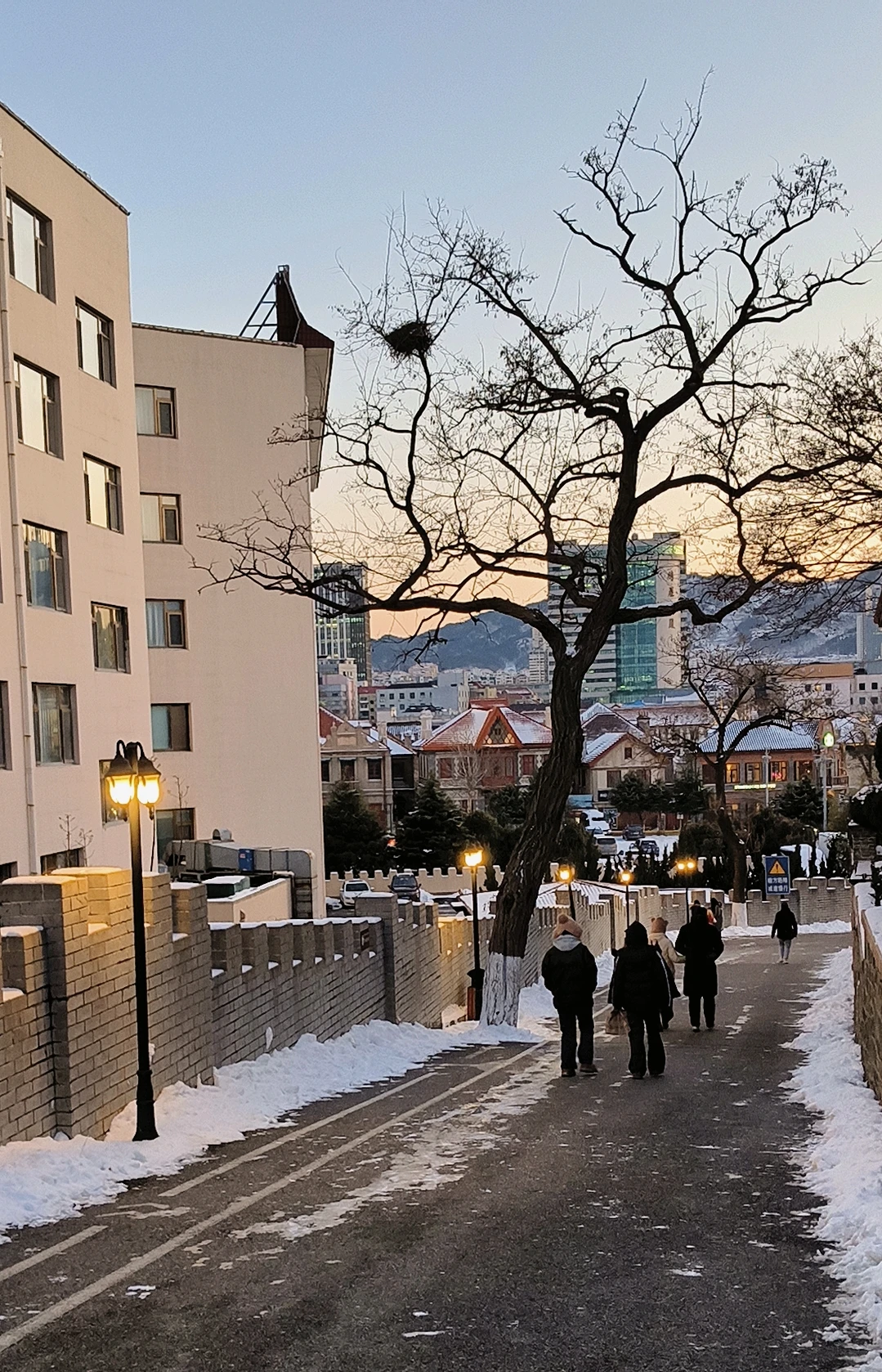 不是小韩！⛄是烟台山！❄