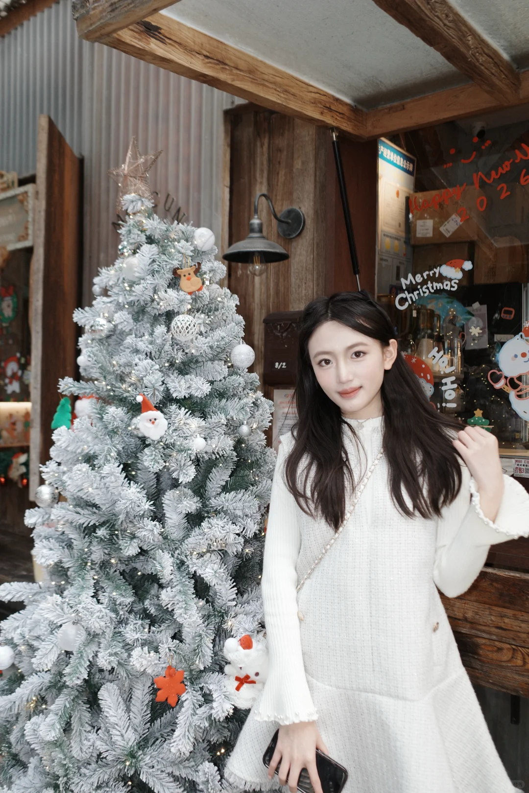 烟台山的圣诞🎄太好拍了！