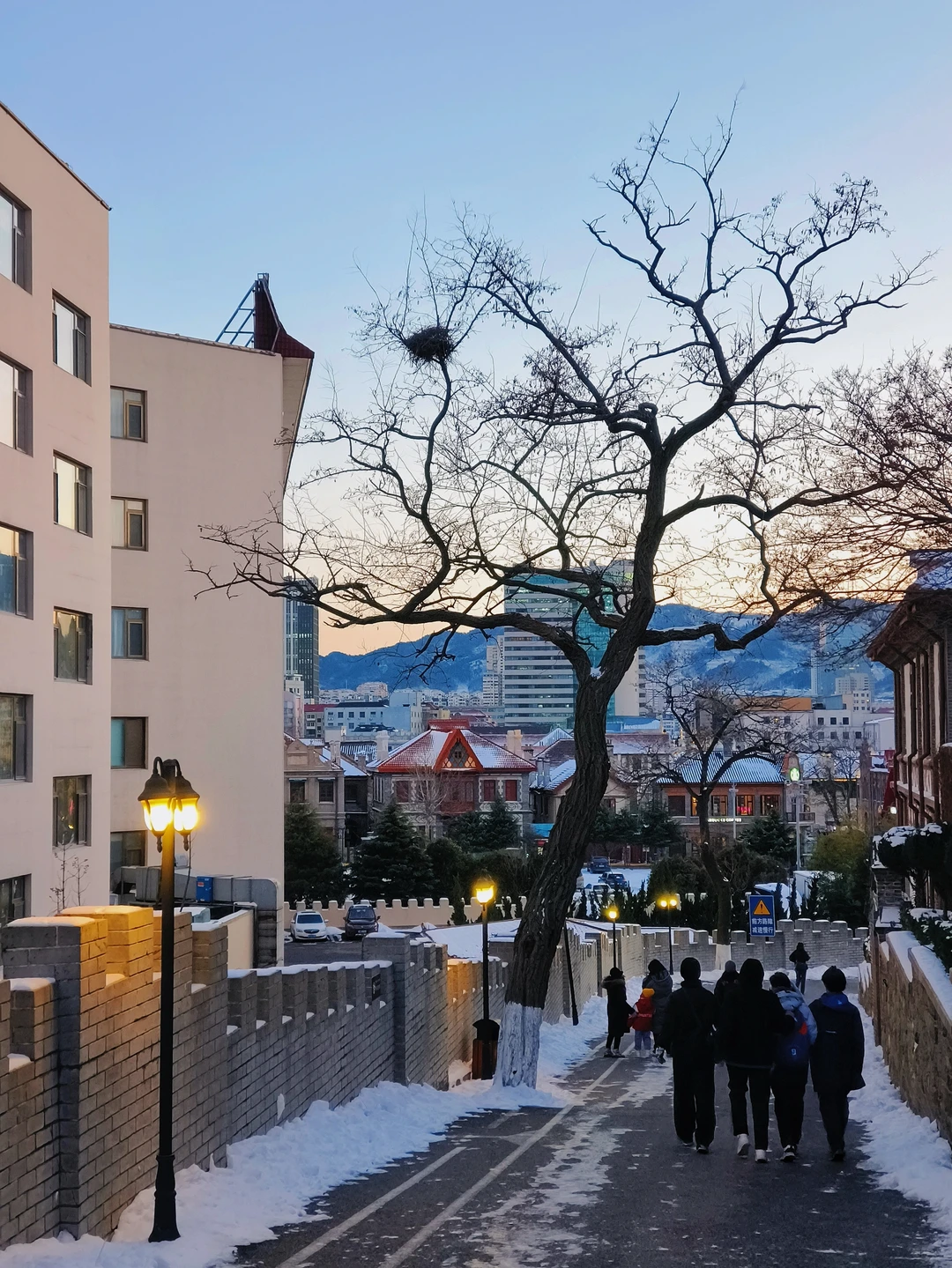 不是小韩！⛄是烟台山！❄