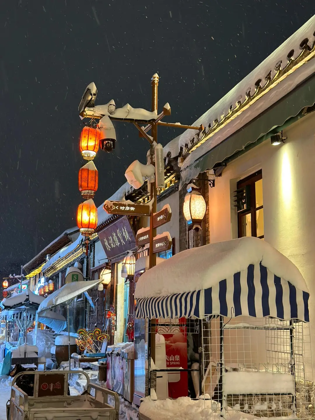 雪中的烟台，真的赢麻了‼️