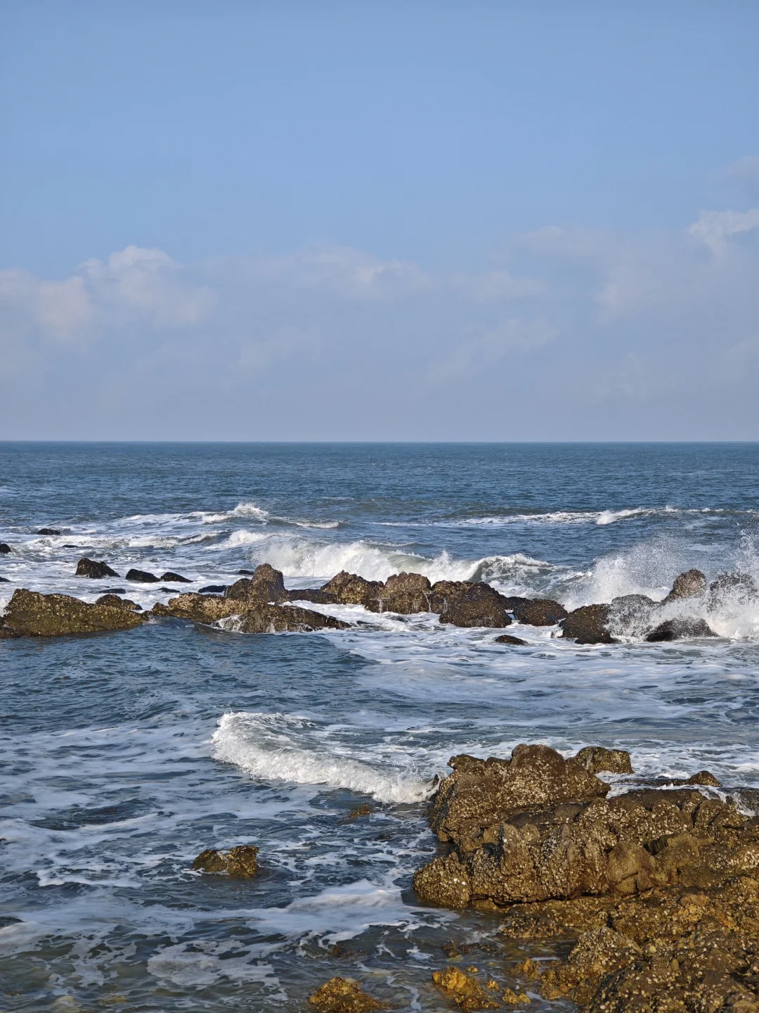 一个人去了冬天的烟台